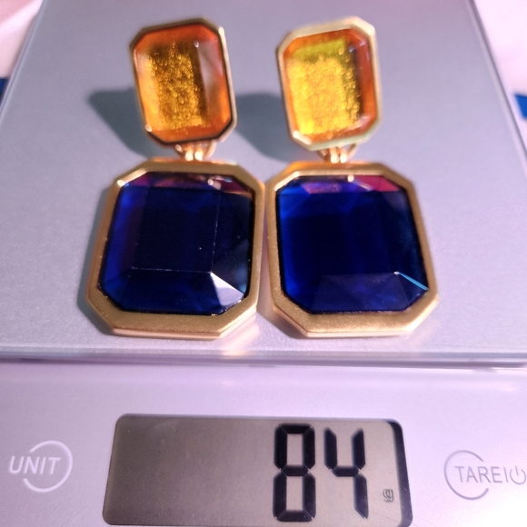 YSL Saint Laurent Runway Item🔥Stunning🔥Clip on drop earrings (HAUTE) - Picture 7 of 7